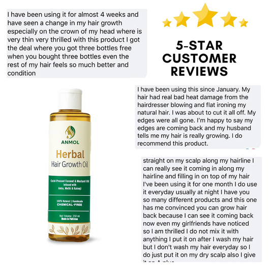 Herbal Onion Hair Growth Oil- 200 ml
